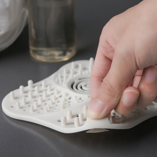 Sink Trap Filter Hair Catcher Shower Bath Cover Basin Stopper Drain Strainer AU