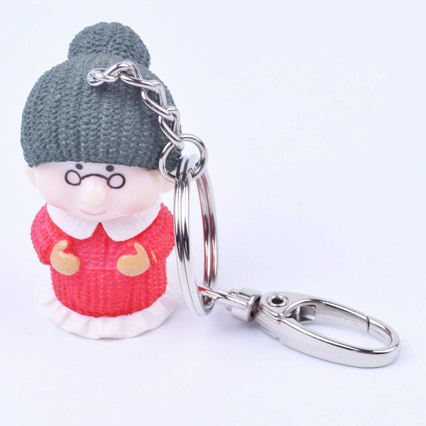 10X Silver Swivel Lobster Clasp Clips Hook Alloy Keychain Split KeyRing Durable