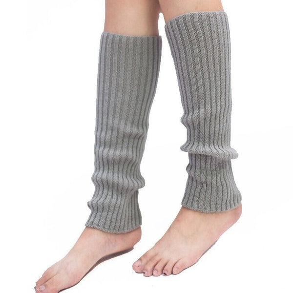 Women’s Knitted Leg Warmers 80s Dance Disco Party Costume Socks