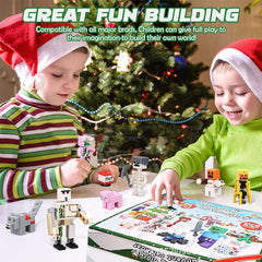 Building Block Advent Calendar 2026 – Kids Toy Advent Calendar with 29 Mini Figures
