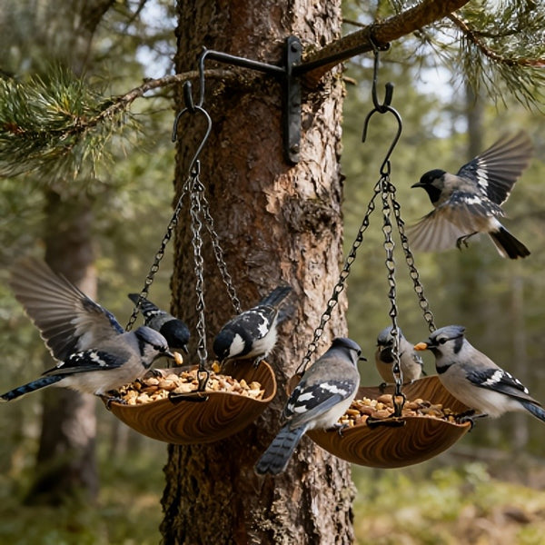 Hanging Bird Feeder Outdoor Garden Hummingbird Water Dispenser Feeder NEW