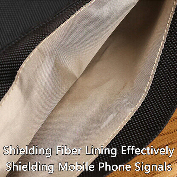 Large Faraday Bag RFID Signal Blocking Shielding Pouch Cell Wallet Phone Blocker