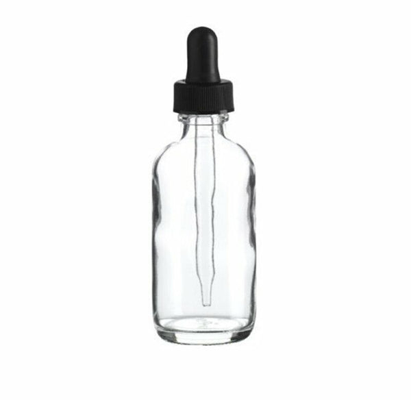 10-40X 30ml Clear Glass Liquid Pipette Bottle Eye Dropper Aromatherapy Essential