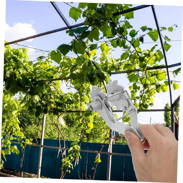 2pcs Inline Ratchet Wire Strainer Tensioner | Heavy Duty Galvanised Fence Wire Tightener