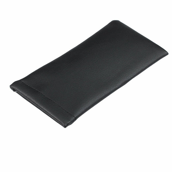 2pcs Mouth Snapped Sunglasses Eyeglass Glasses Case Soft Pouch Bag Pocket