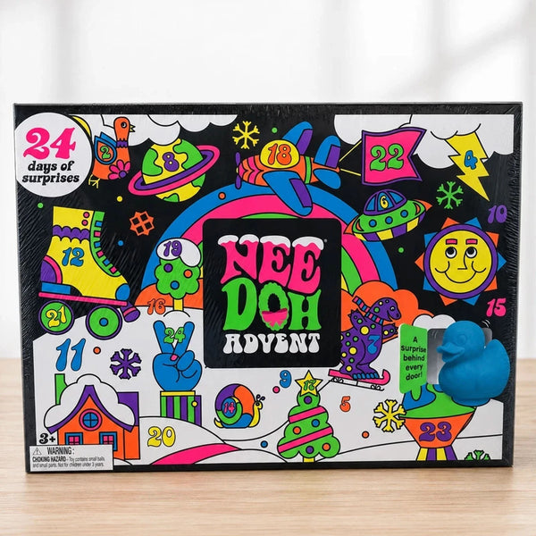 2026 NeeDoh Advent Calendar 24 Days Of Surprise Christmas Countdown Toy Gifts