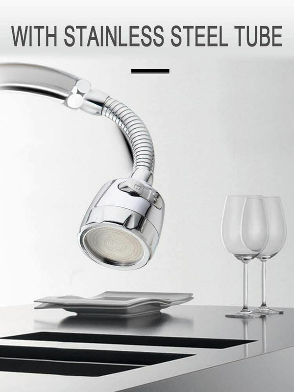 New  360° Swivel Tap Faucet Nozzle Aerator Kitchen Sink Extension Attachment AUS