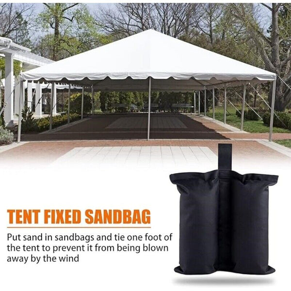 Tent Weight Bag Sand Bag Anchors Up Canopy Patio Umbrella Base Sandbag Stand NEW