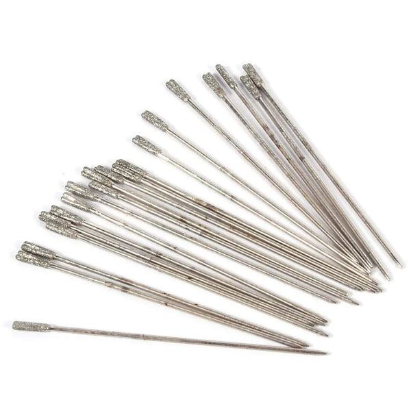 1mm Diamond Coated Lapidary Drill Bits/Solid Bits Needle/For Jewelry-Agate