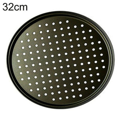 Pizza Pan Non-Stick Crisper Tray Oven Baking Bakeware with Holes Pizza Trays AU