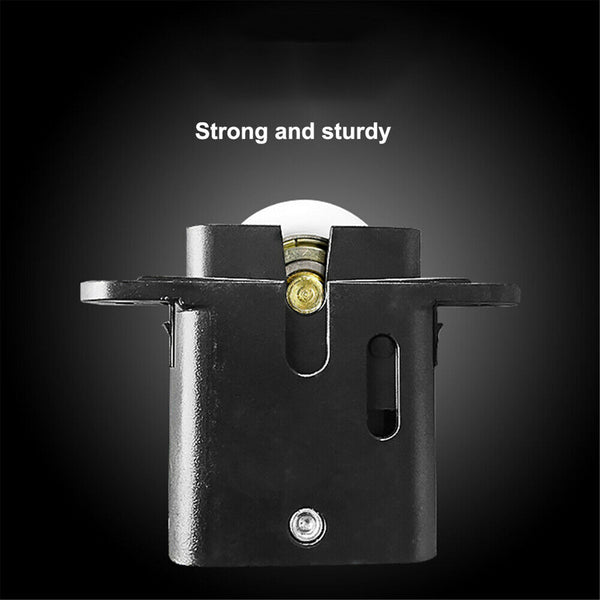 10PCS Sliding Security Door Rollers Replacement Wheels Stainless Steel Black