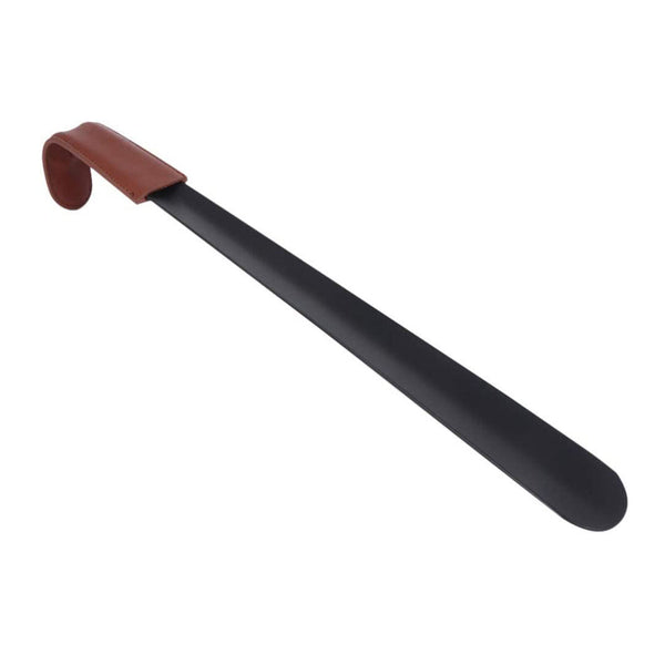 2X Metal Handle Shoehorn Stainless Steel Lifter Tool 42cm Shoe Horn Long Leather