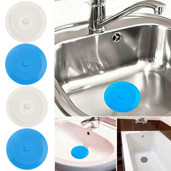 5PCS Round Large Sink Plug Rubber Stopper Bathtub Floor Drain Cover AUS