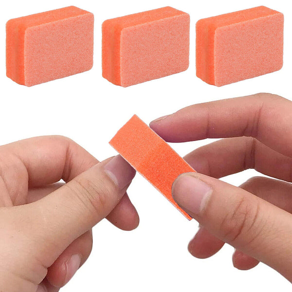 Up to 100x Nail File Buffer Block Sanding Sponge Acrylic Nail Art Buffing Block