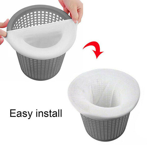 5-30PCS Swimming Pool Skimmer Socks Baskets Skimmers Net Filter Storage Bag AU