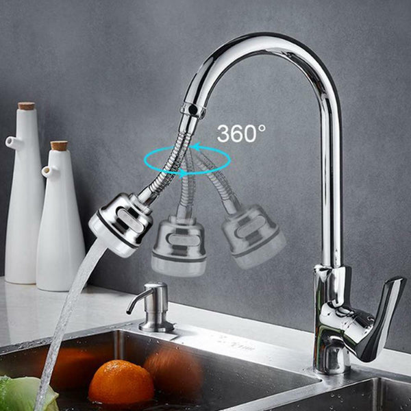 New  360° Swivel Tap Faucet Nozzle Aerator Kitchen Sink Extension Attachment AUS