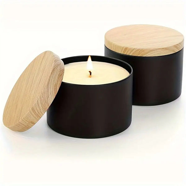 4OZ Candle Making Tins Candle Jars Metal For Wax Soy Making Container