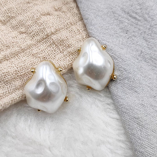 Vintage Irregular Earrings for Women Retro Studs Statement Jewelry Fashion Gift