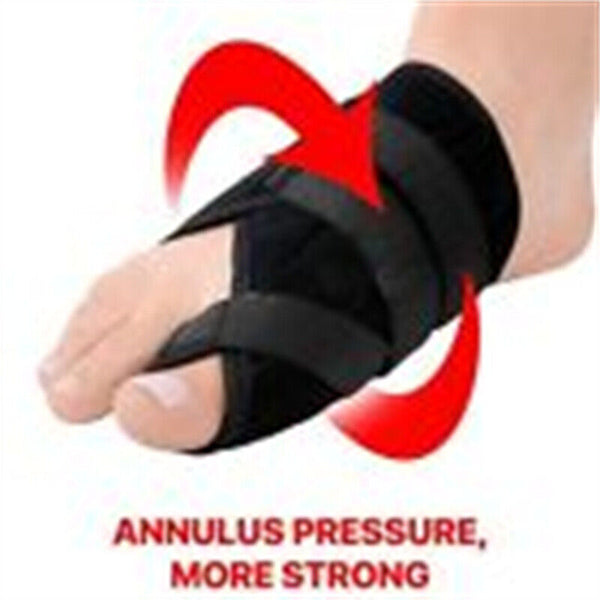 Toe Splint Corrector Strap Orthopedic Hallux Valgus Bunion Straightener Support