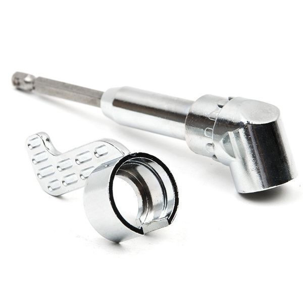 Right-angle Screwdriver Drill Adapter Attachment Impact Hex Driver Extension bit