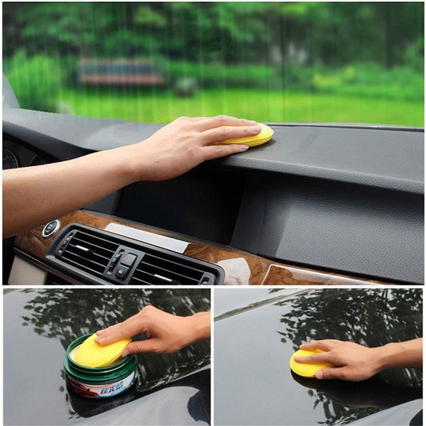 12PCS Waxing Polish Wax Foam Sponge Appliactor Pads Cars Vehicle Glass Clean AU