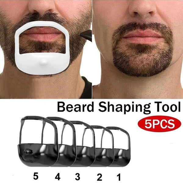 Trimming Symmetric Shaving Shaping Tool Goatee Beard Template Moustache Styling