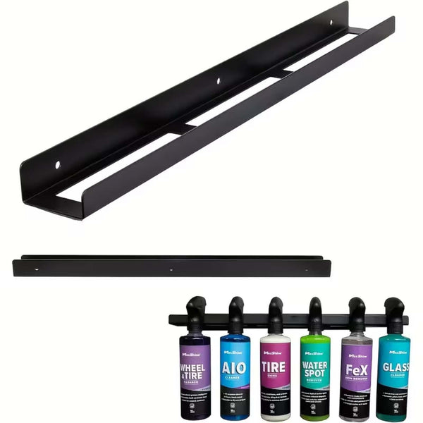 Wall Mounted Spray Bottle Holder Aerosol Can Storage Rack Garage Organiser