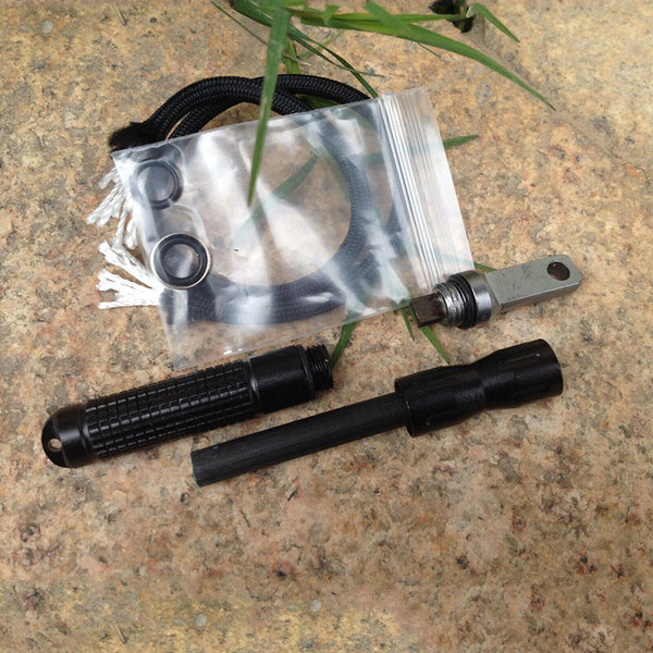 Flint Rod Camping Hiking Survival Metal Fire Starter Lighter FULL Magnesium Rod