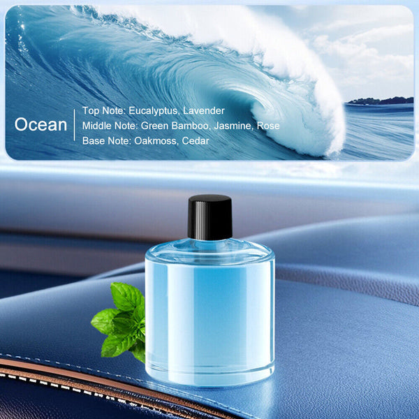Smart Car Perfume Air Freshener Diffuser Aroma Scent Diffuser with Ambient Light