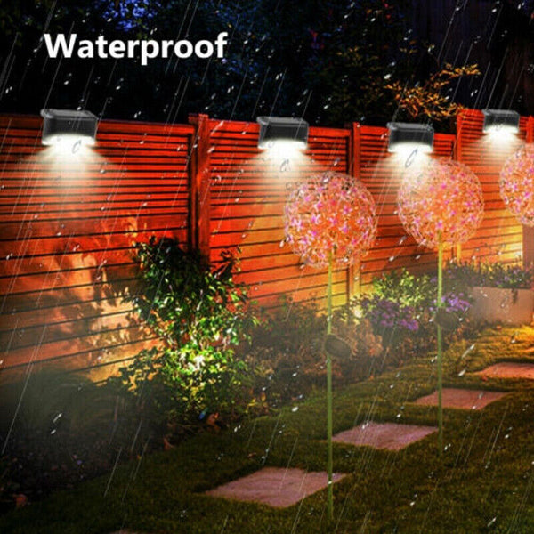 Solar LED Deck Lights Path Garden Patio Pathway Stairs Step Fence Lamp Outdoor