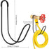 2PCS Metal Garden Hose Hangers Wall Mount Water Hose Storage Hooks Yard Organiser