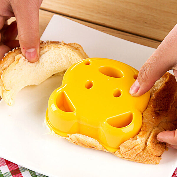 Bear Cake Maker Mould Bread Cookie Toast Sandwich Bento Tool DIY Cutter Mold