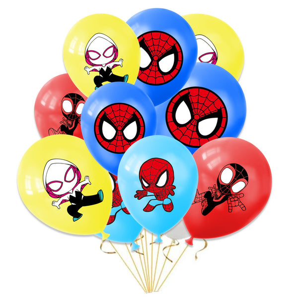 Spiderman And His Amazing Friends Tableware Party Supplies Birthday Decoration