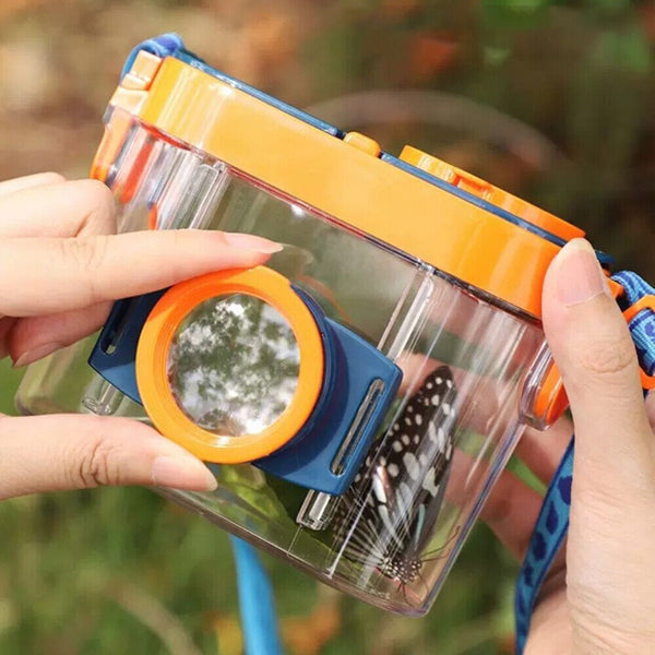 Kids Outdoor Bug Exploration Kit Insect Observer Container Box Educational Toy