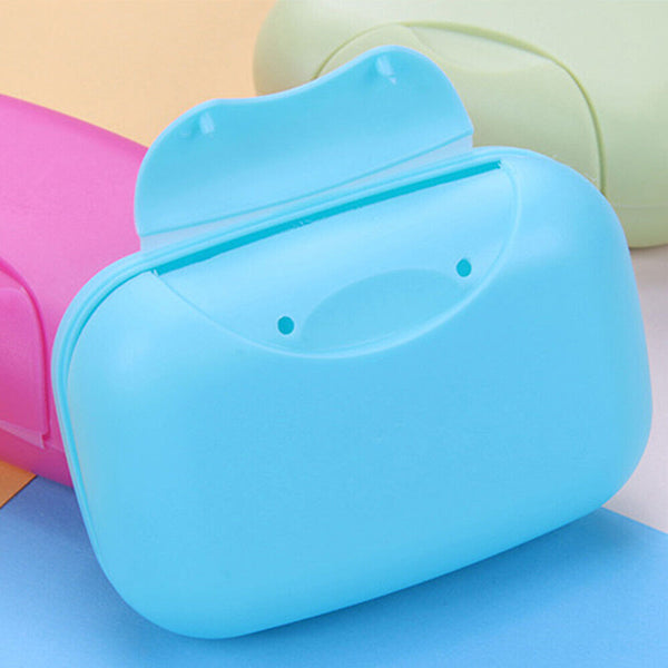 Sealing Bathroom Home E3 Travel Box Soap Case Portable Shower Holder