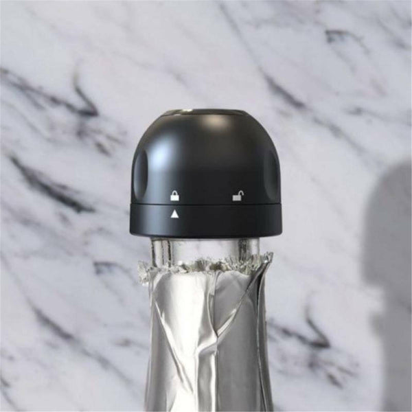 2x Silicone Sealed Champagne Stopper Red Wine Bottle Preserver Vacuum Plug Tools