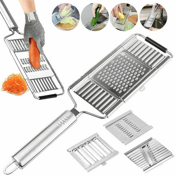 MULTIFUNCTIONAL FOOD CUTTER MULTI-PURPOSE VEGETABLE SLICER CUTS CHOPPER GRATER