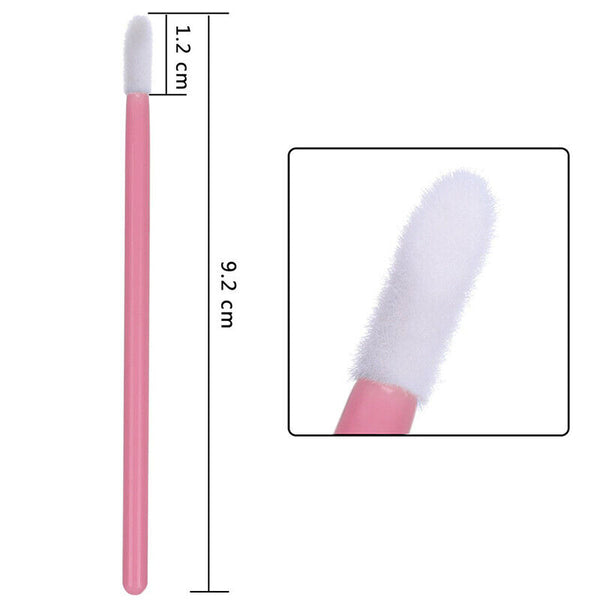 100/500/1000 Pcs Lip Gloss Brush Disposable Wands Lipstick Applicator Brushes AU