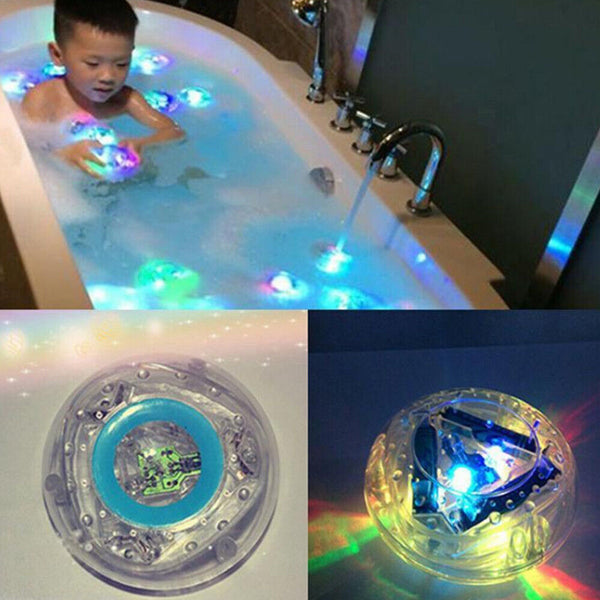 Bathroom LED Light Multicolor Children Bath Toy Waterproof Funny Toys Kids