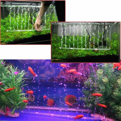 Aquarium Bubble Bar – Fish Tank Air Stone Strip Curtain Diffuser