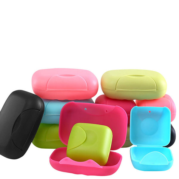 Sealing Bathroom Home E3 Travel Box Soap Case Portable Shower Holder