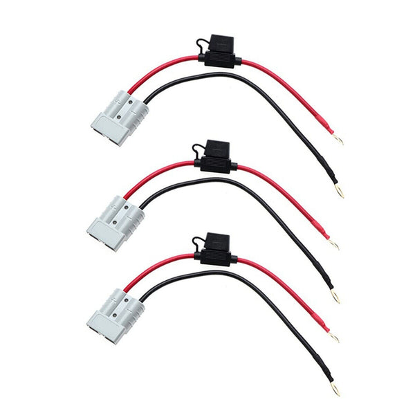 Electric Battery Connector Fuse Holder with Silicone Wire for Car and Boat Power