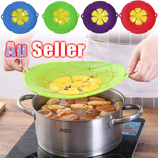 Handy Lid Cover Mulitifunctional New Cooking Spill LG Silicon Kitchen Stopper