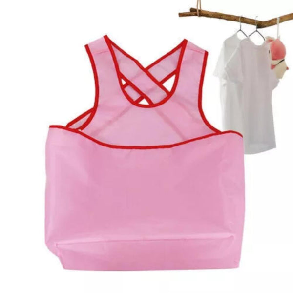 Laundry Apron Oxford Cloth Apron with Large Pocket Portable Clothes Drying Apron