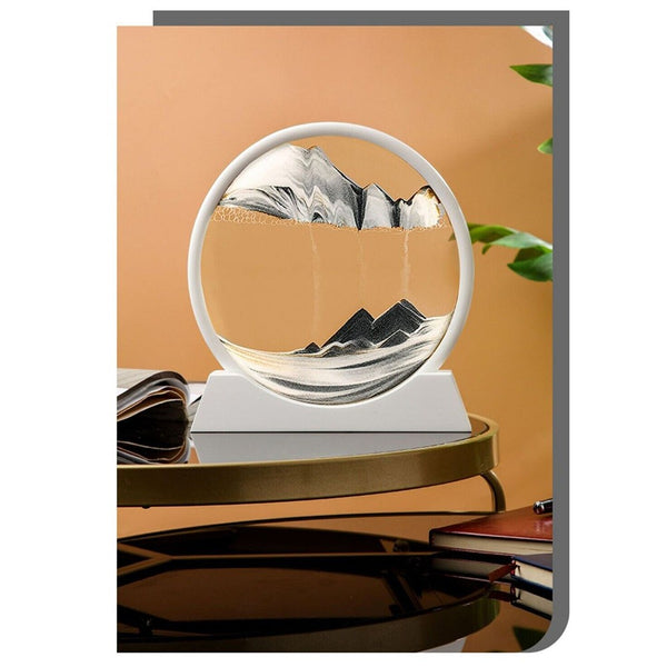 Moving Sand Art Sandscapes 3D Deep Sea Display Dynamic Flowing Picture Motion