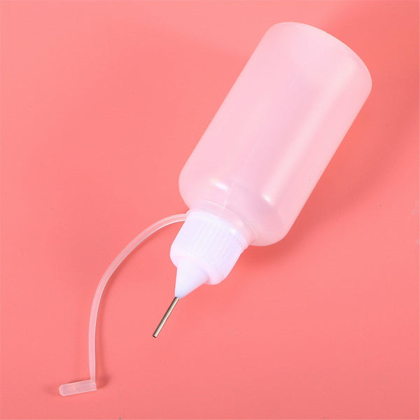50PCS 30ml Needle Tip Applicator Bottle Clear Glue Dropper Dispenser Bottle Tool