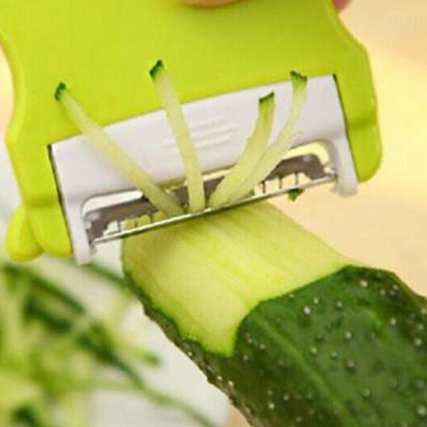 Crinkle Wavy Cutter French Fry Slicer Tool Stainless Steel Potato Chip