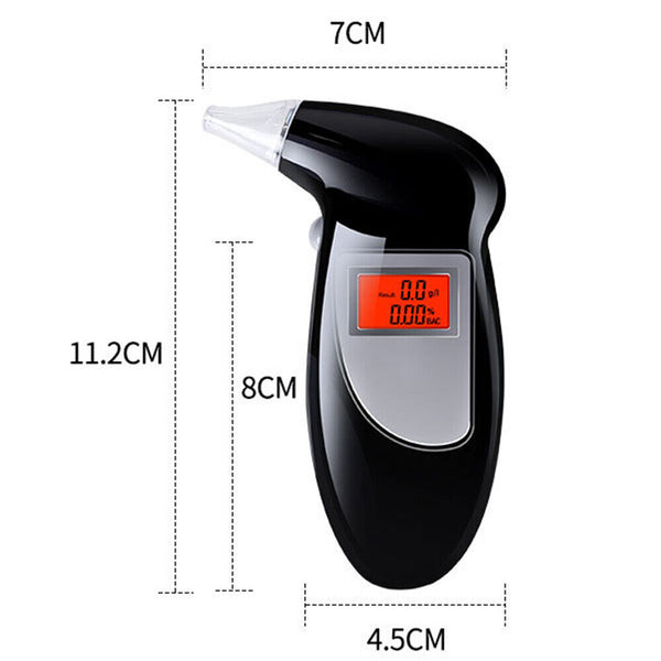 Police  Breathalyser  Self Analyzer  Digital Detector  Breath Alcohol Tester AU