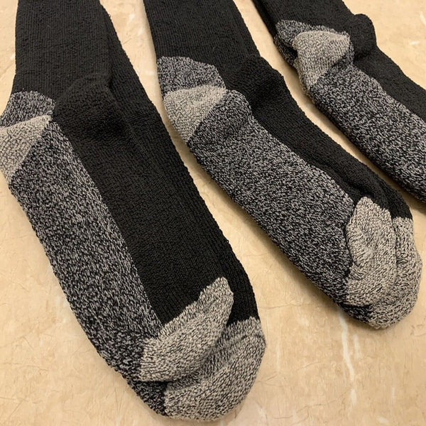 6 Pairs Thermal Winter Socks Warm Cushioned Work Hiking Socks for Men Women