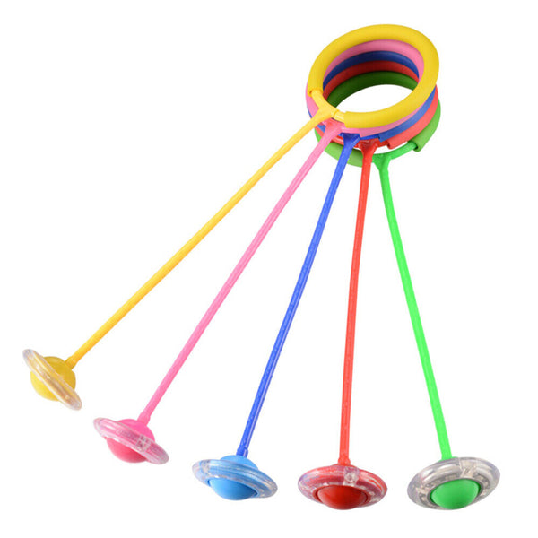 LED Flashing Skip Ball It Jump Toy For Kids Ankle Adult Rotation Sports Kits AU